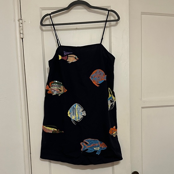 Anthropologie Dresses & Skirts - Anthropologie Celandine Sea Life Embroidered Mini Dress